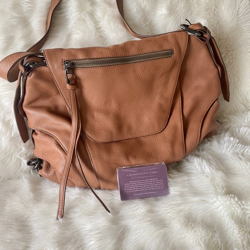 Kooba Brielle leather bag in camel - Picture 2 of 10
